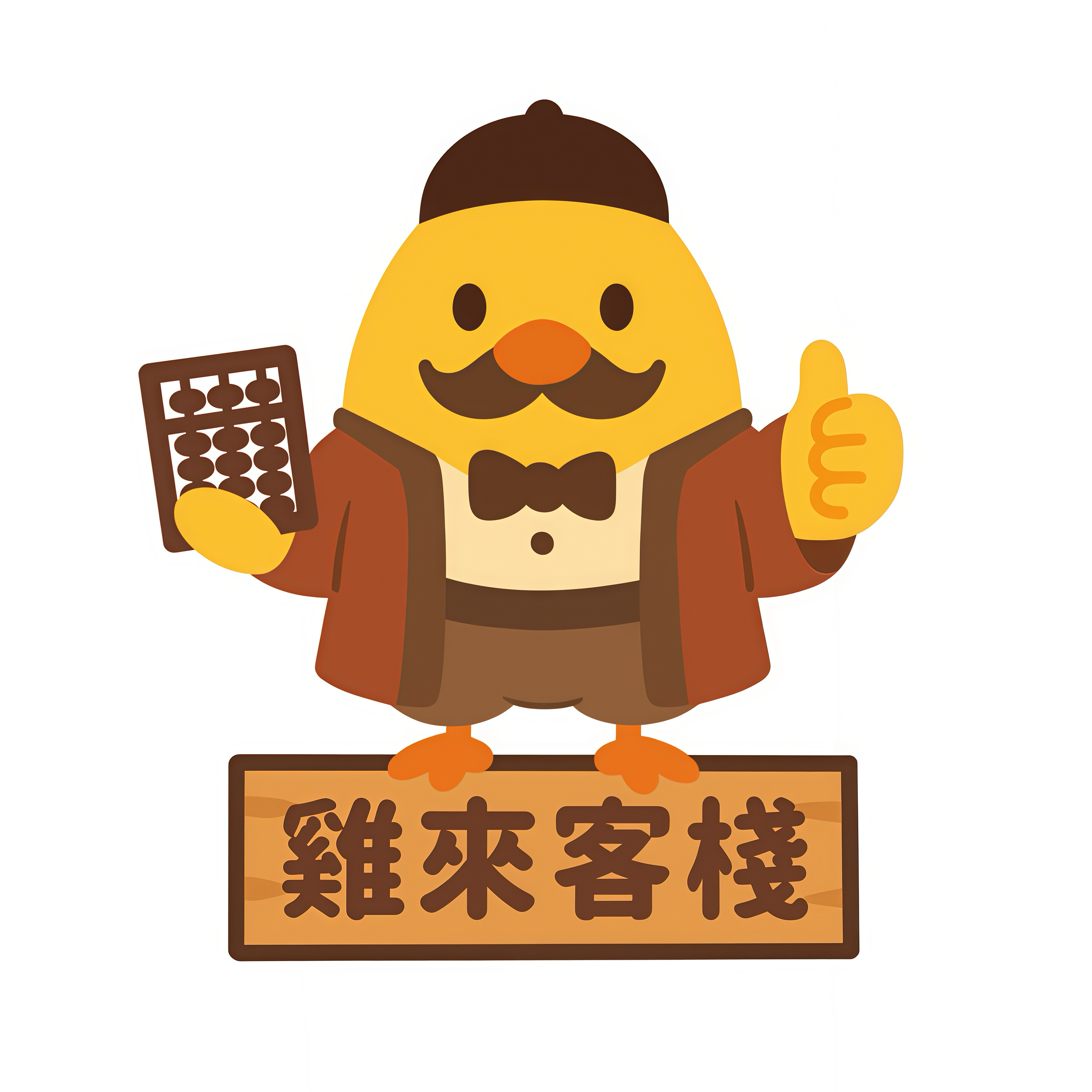 雞來客棧 Logo