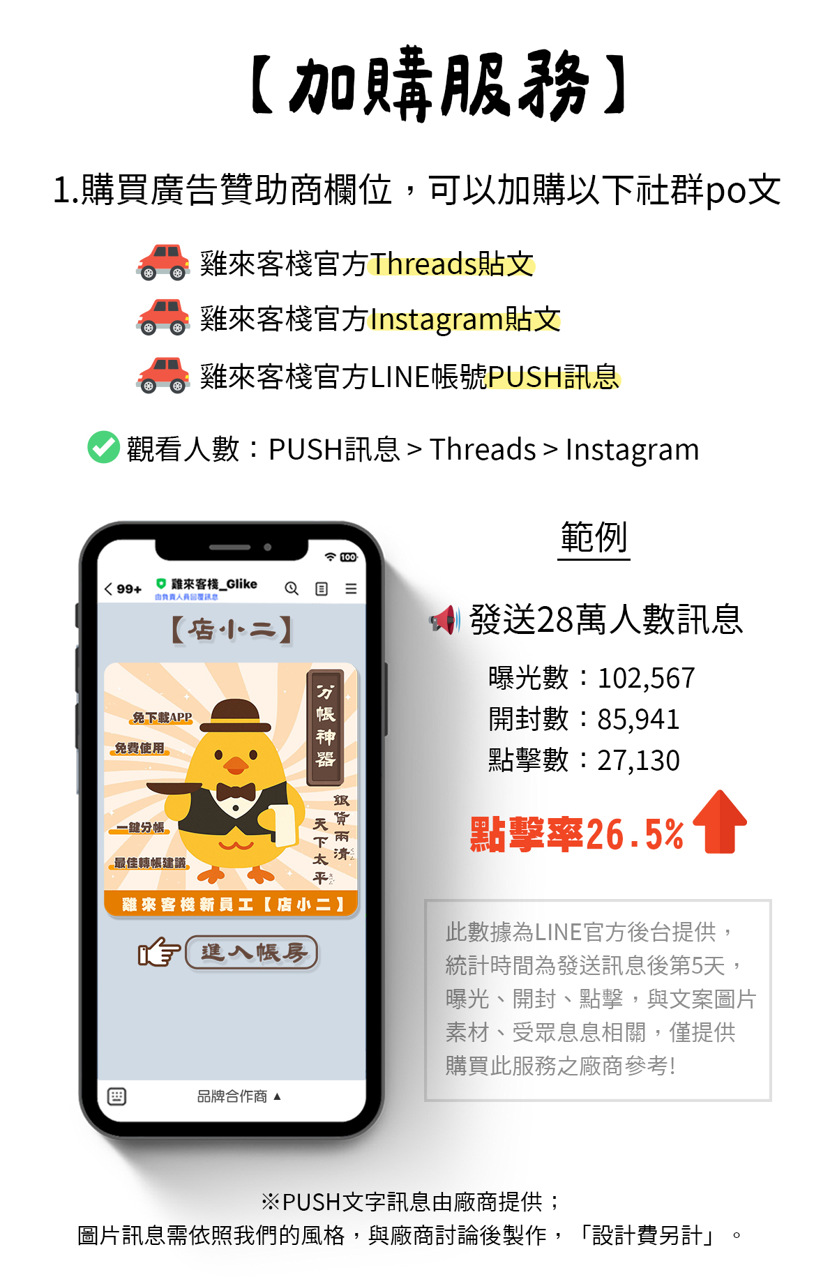 LINE 圖文選單展示