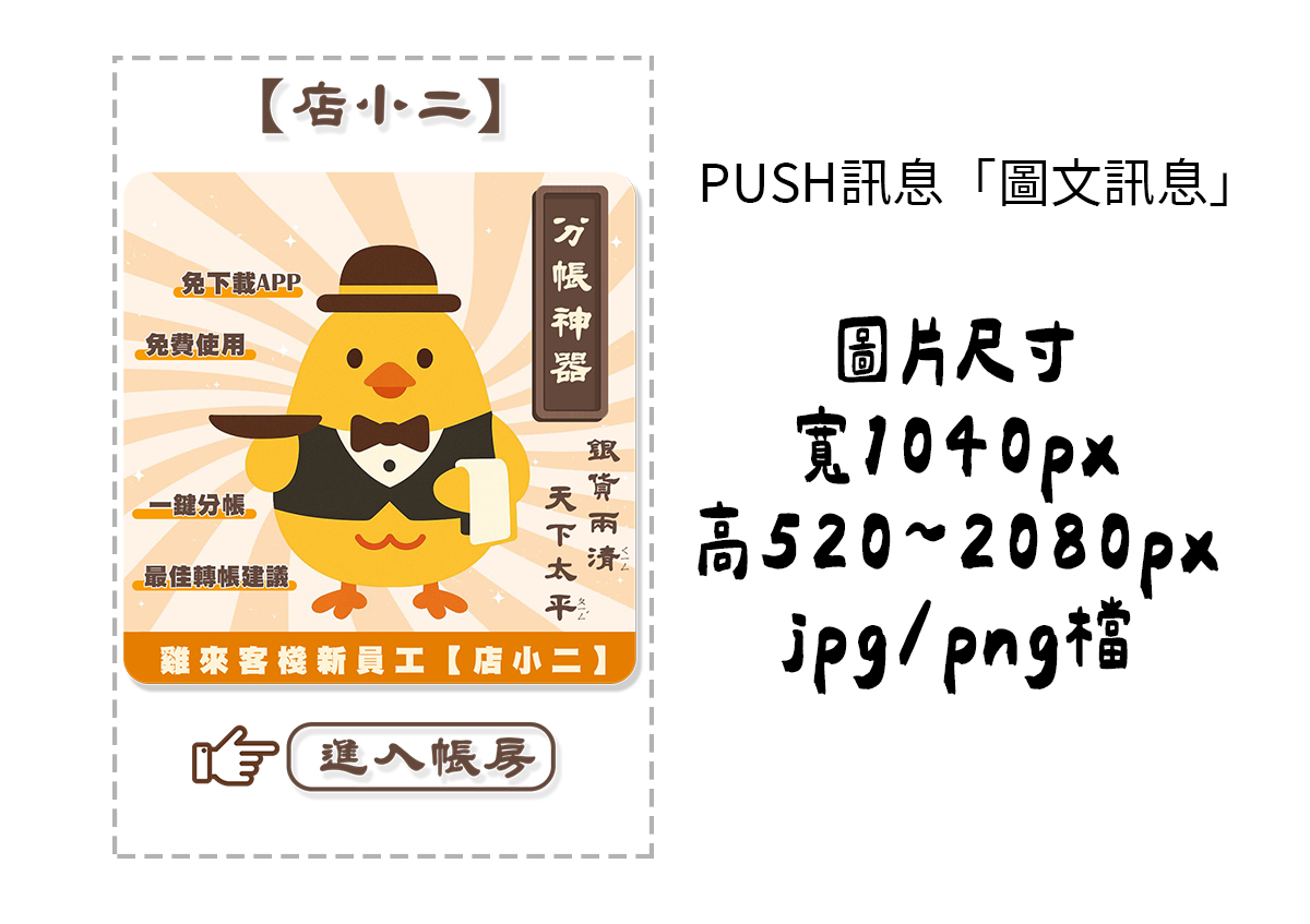 LINE 圖文選單展示