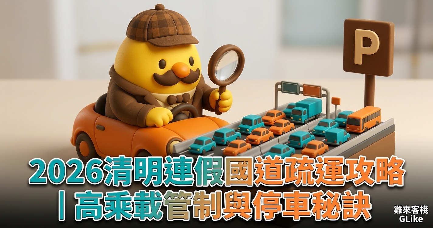 2026 清明連假國道疏運攻略｜高乘載管制、免收費時段與聰明停車秘訣