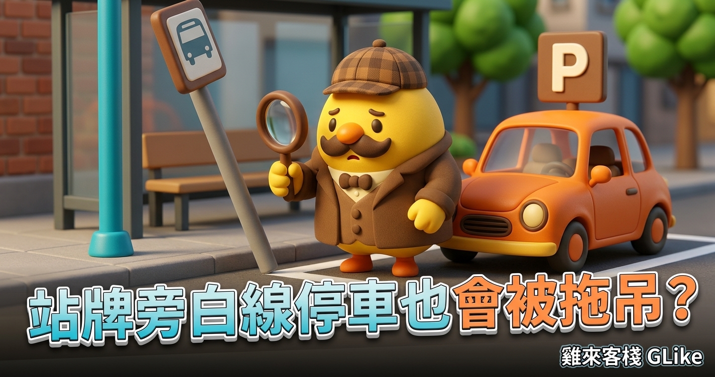 站牌旁白線停車也會被拖吊？公車招呼站 10 公尺禁停規定與罰單申訴 SOP