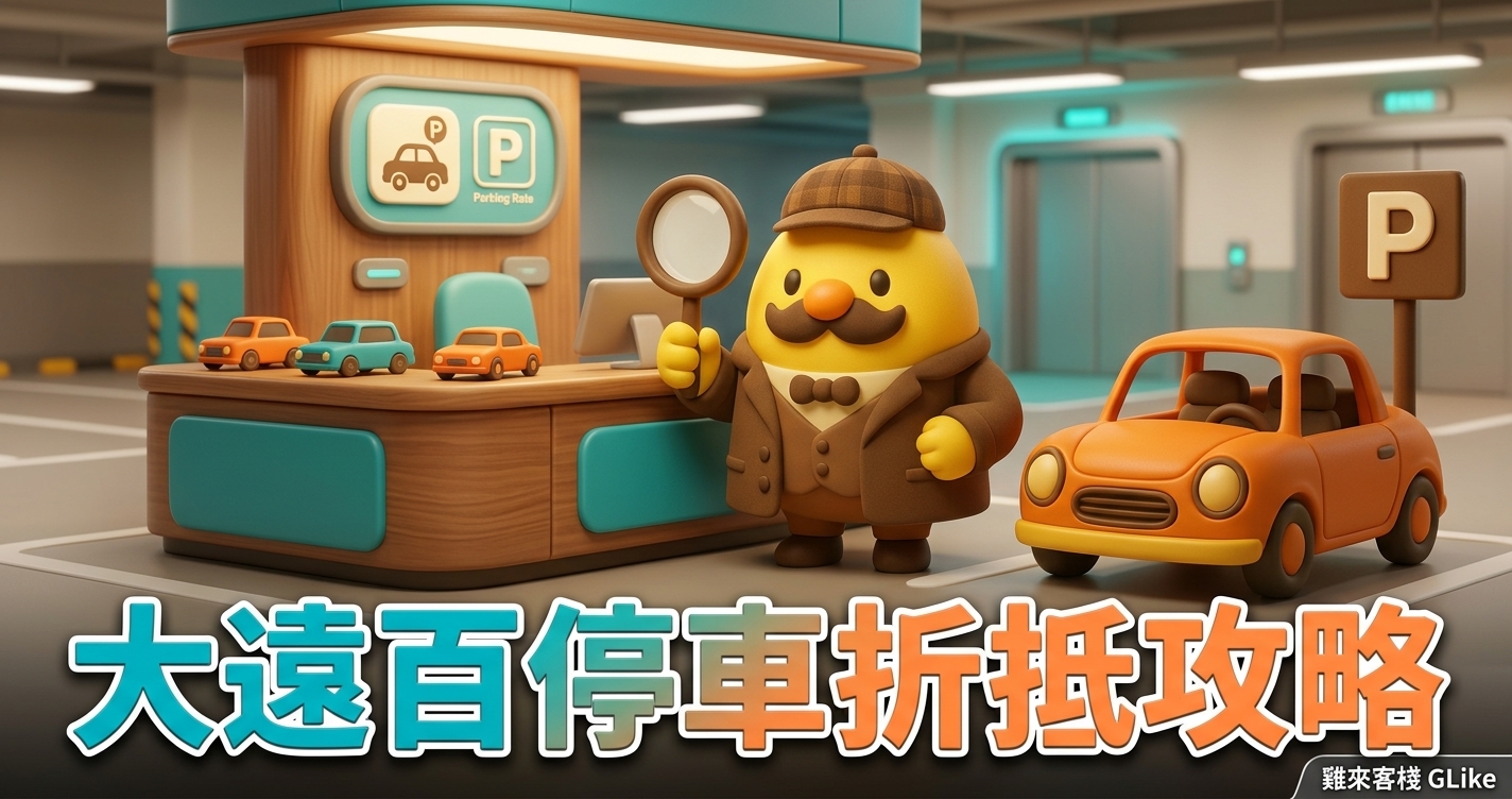 大遠百停車折抵 2026 新制全解析｜刷 500 才折得到，卡別時數表一次看懂