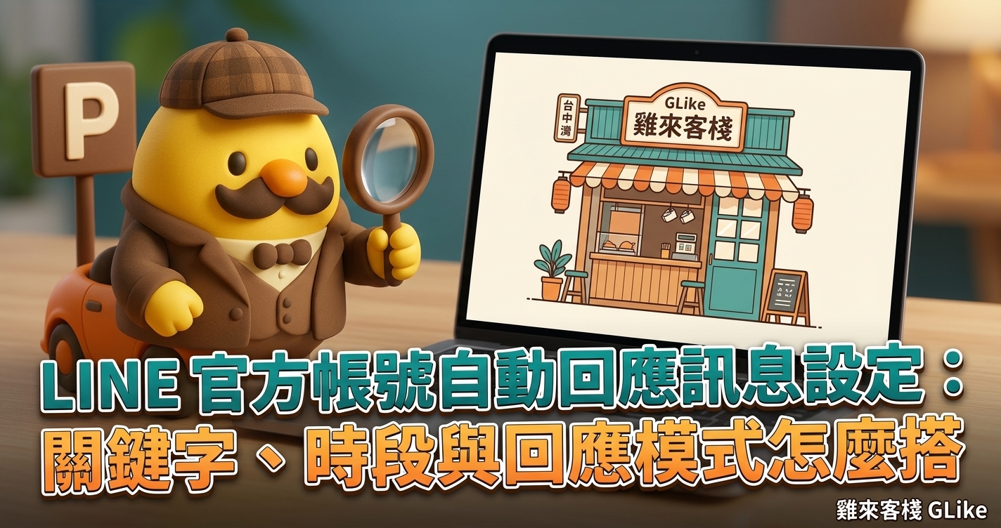 LINE 官方帳號自動回應訊息設定：關鍵字、時段與回應模式怎麼搭