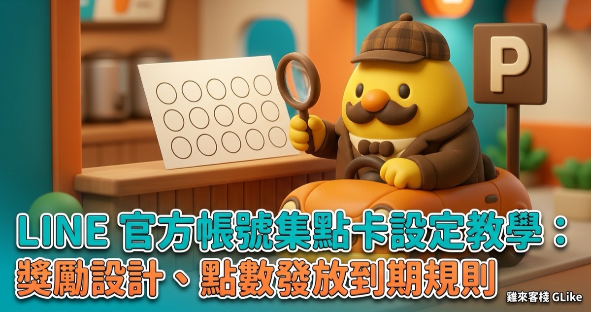 LINE 官方帳號集點卡設定教學：獎勵設計、點數發放到到期規則