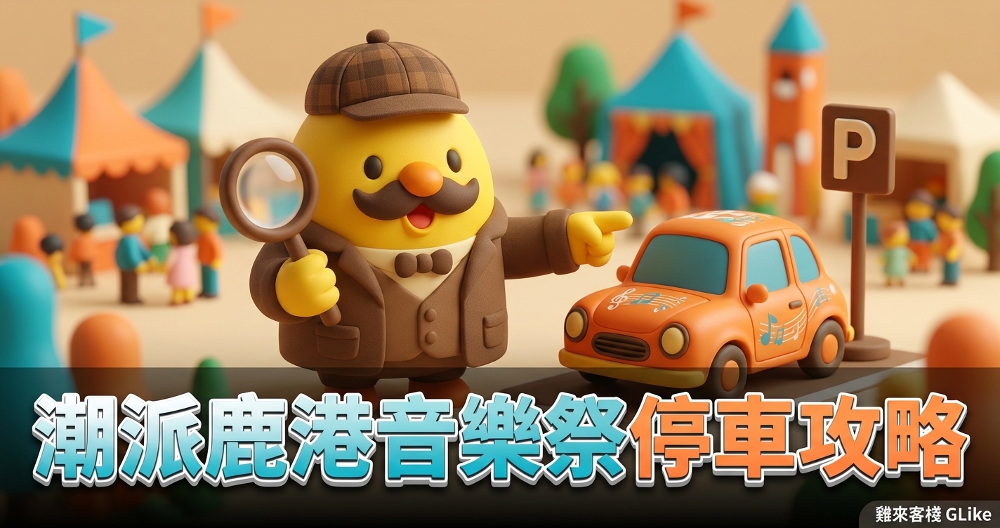 潮派鹿港音樂祭停車攻略 2026｜10/16–18 建國路交管與 26 處停車場一次看