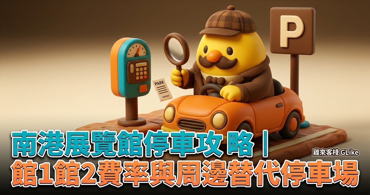 南港展覽館停車攻略｜館1館2費率、展期漲價與周邊替代停車場全解析