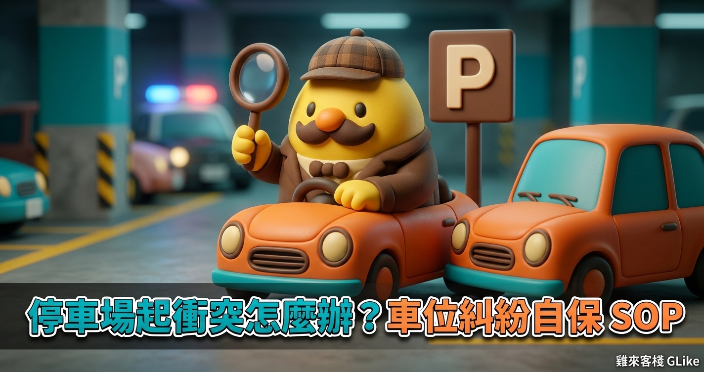 停車場起衝突怎麼辦？2026 車位糾紛自保 SOP 與刑責一次看