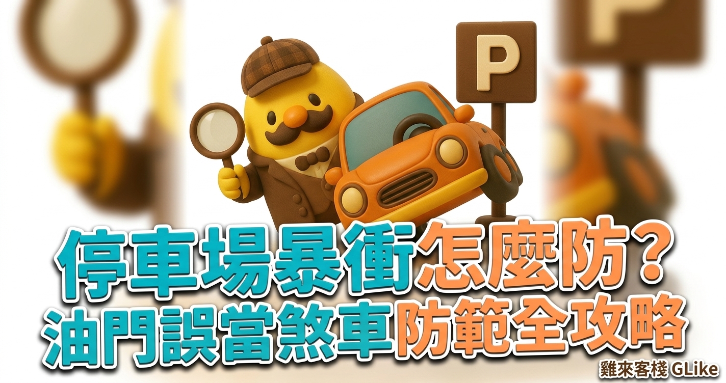 停車場暴衝怎麼防？2026 油門誤當煞車防範全攻略｜誤踩肇責、高齡駕駛與保險理賠一次看