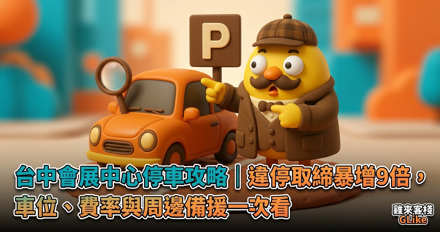 台中會展中心停車攻略｜違停取締暴增9倍，2026 車位、費率與周邊備援一次看