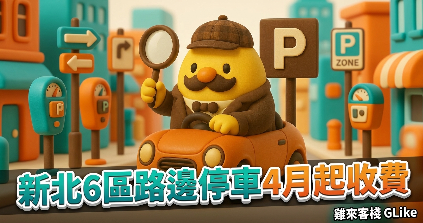 新北 6 區路邊停車 4 月起收費｜永和三峽鶯歌新店費率與省錢攻略