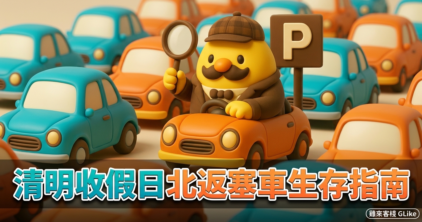 清明收假日北返塞車生存指南｜國1十車追撞回堵 7 公里、13 易塞路段與替代道路完整攻略