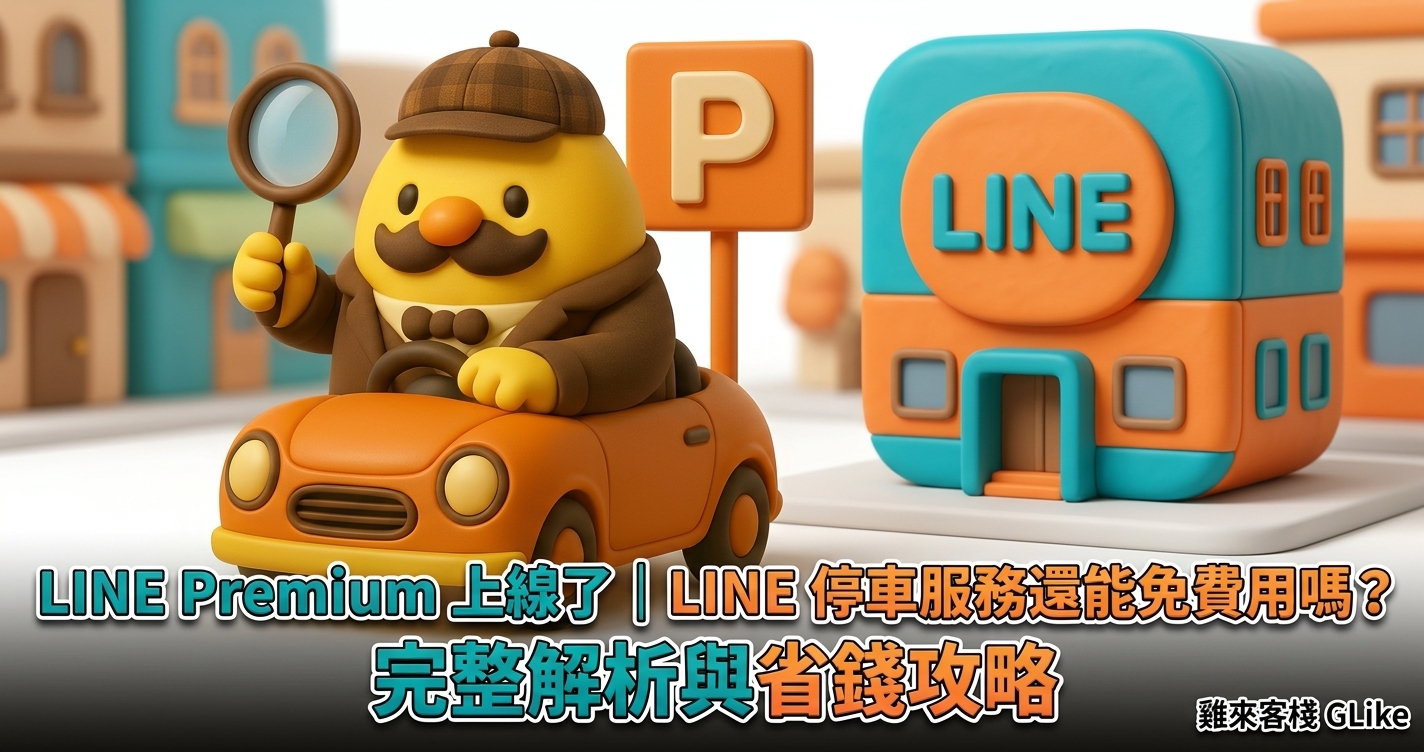LINE Premium 上線了｜LINE 停車服務還能免費用嗎？完整解析與省錢攻略
