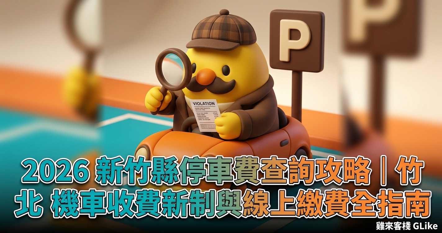 2026 新竹縣停車費查詢攻略｜竹北機車收費新制與線上繳費全指南