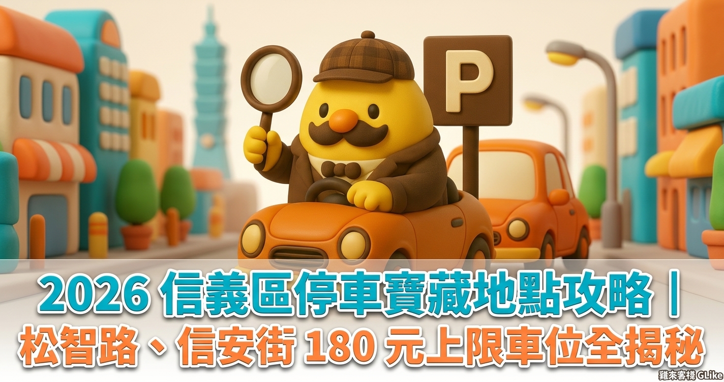 2026 信義區停車寶藏地點攻略｜松智路、信安街 180 元上限車位全揭秘